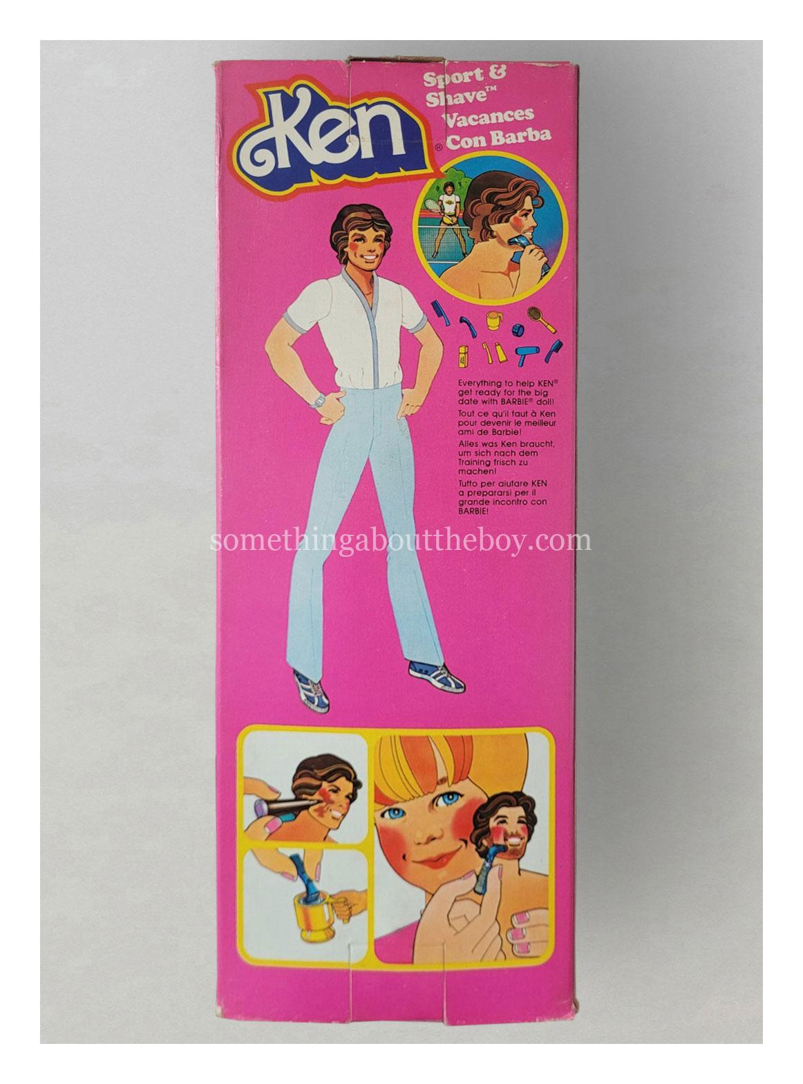 1980 #1294 Sport & Shave Ken European packaging