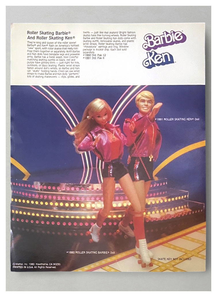 From 1980 Mattel Movin' Ahead catalogue