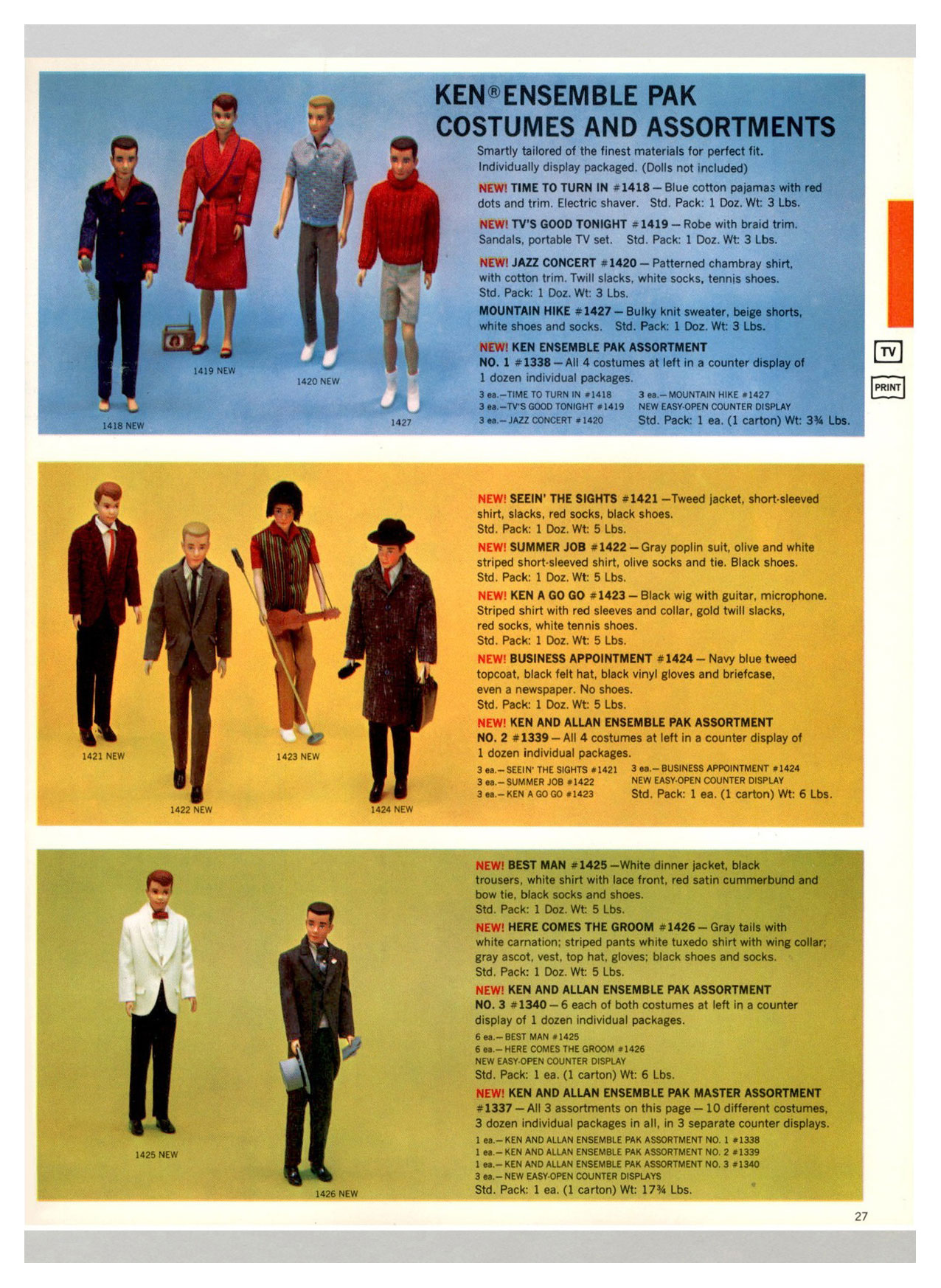 From Mattel Toys 1966 catalogue
