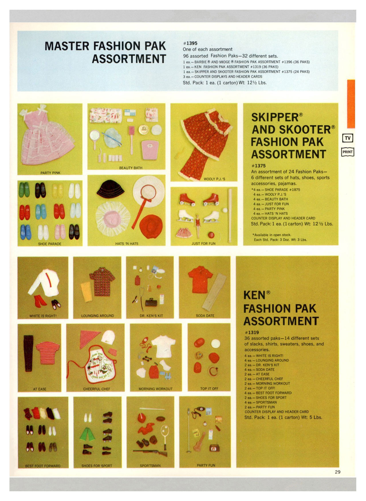 From Mattel Toys 1966 catalogue