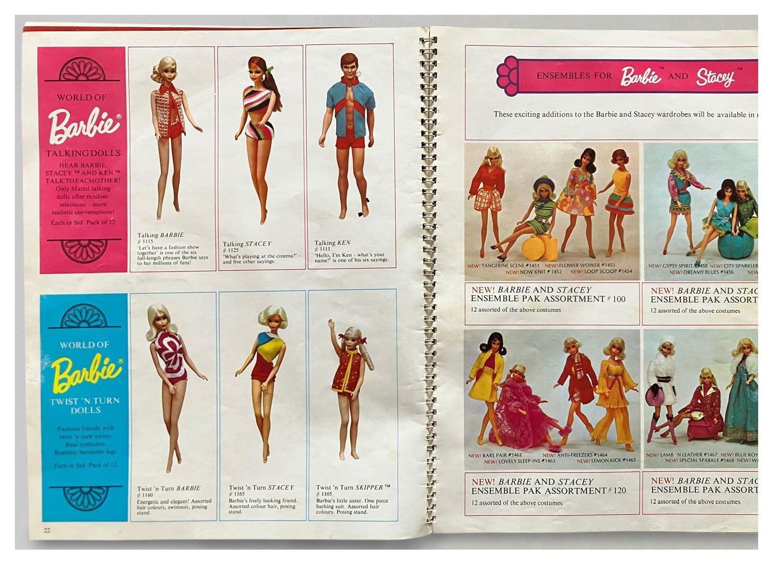 From 1970 British Mattel Toys catalogue