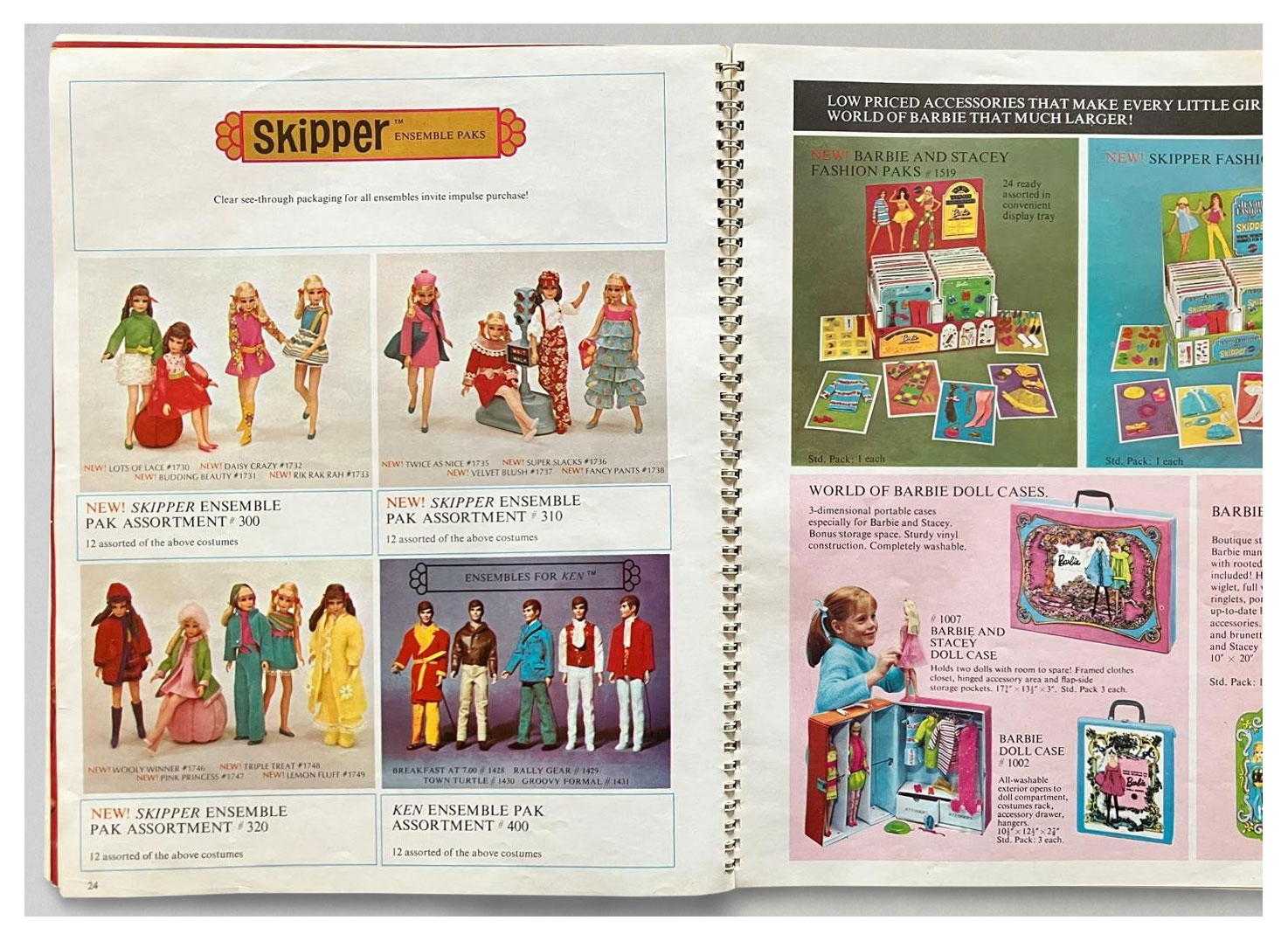 From 1970 British Mattel Toys catalogue