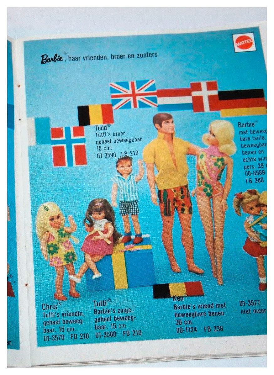 From 1973 Dutch Barbie booklet