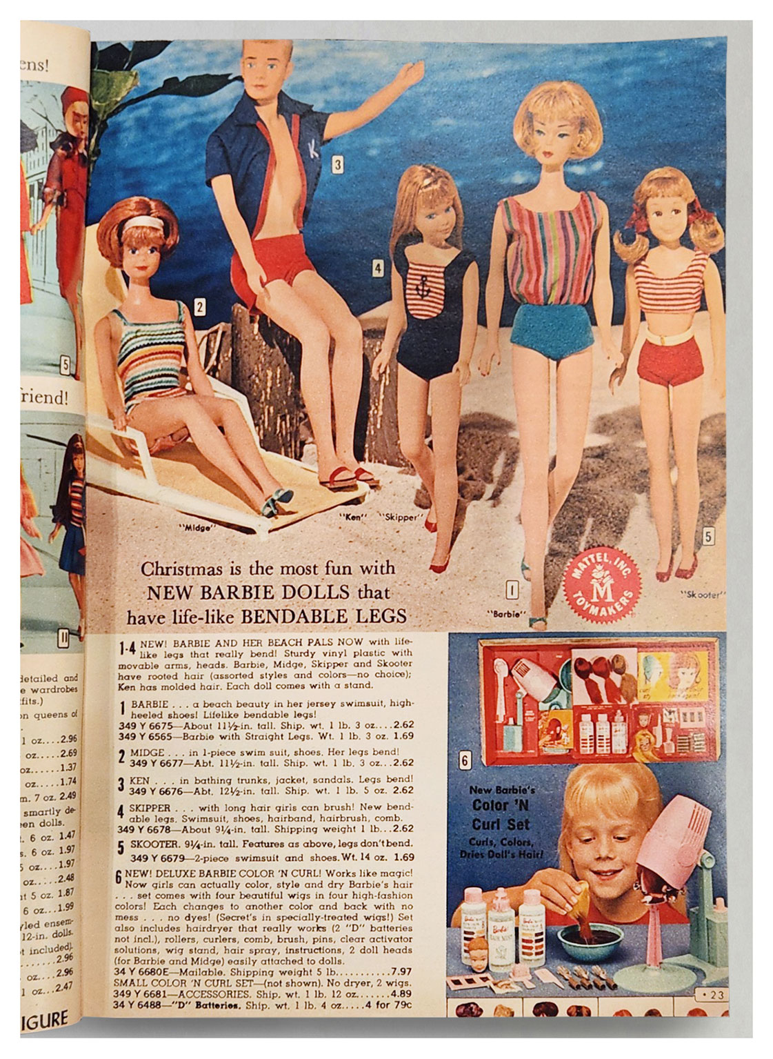 From 1965 Aldens Christmas catalogue